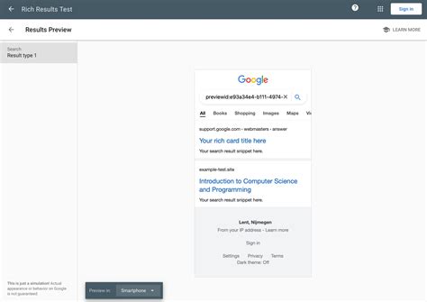 google rich results testing tool|Optimize for rich results with the Rich Results Testing .